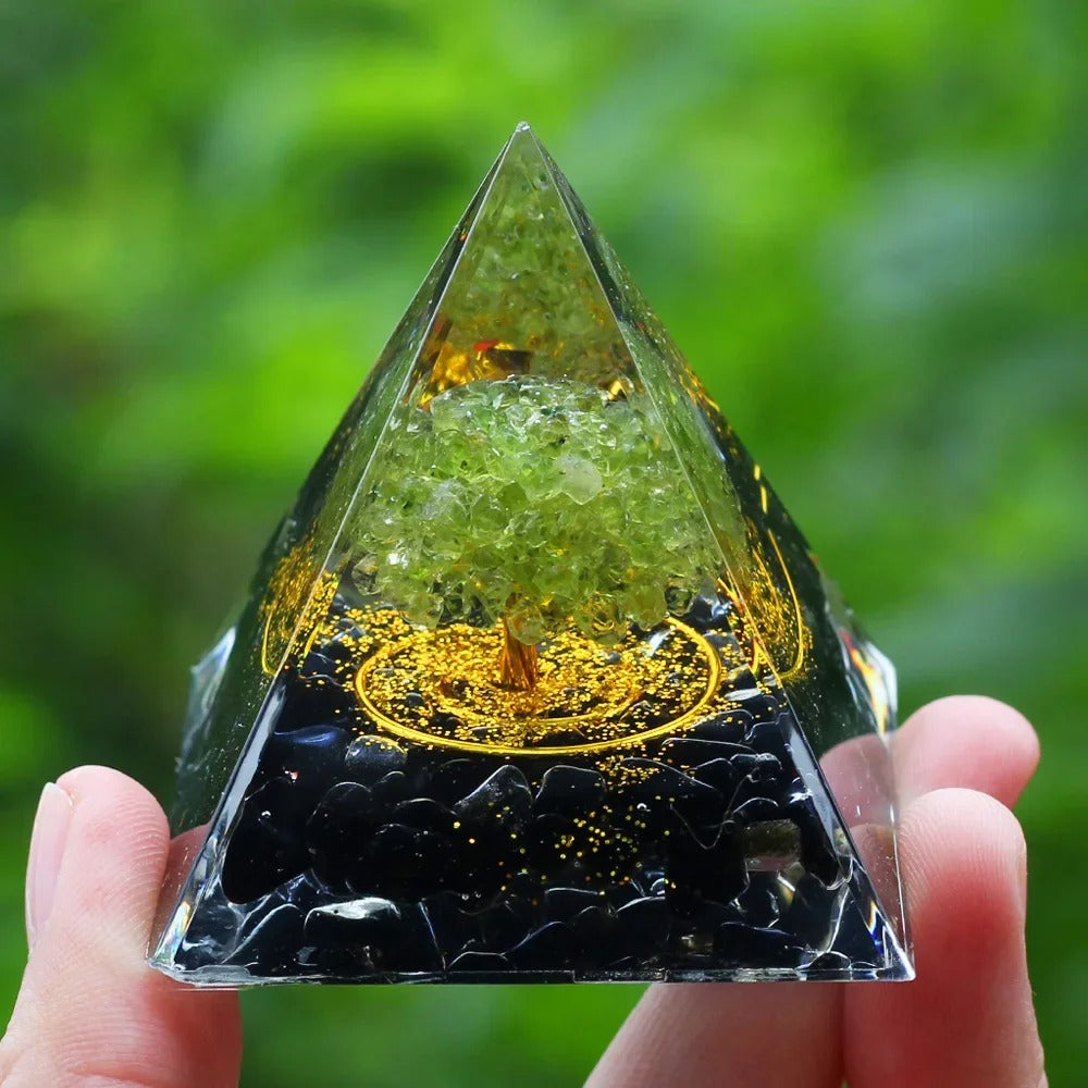 Tree Of Life Orgone Pyramid