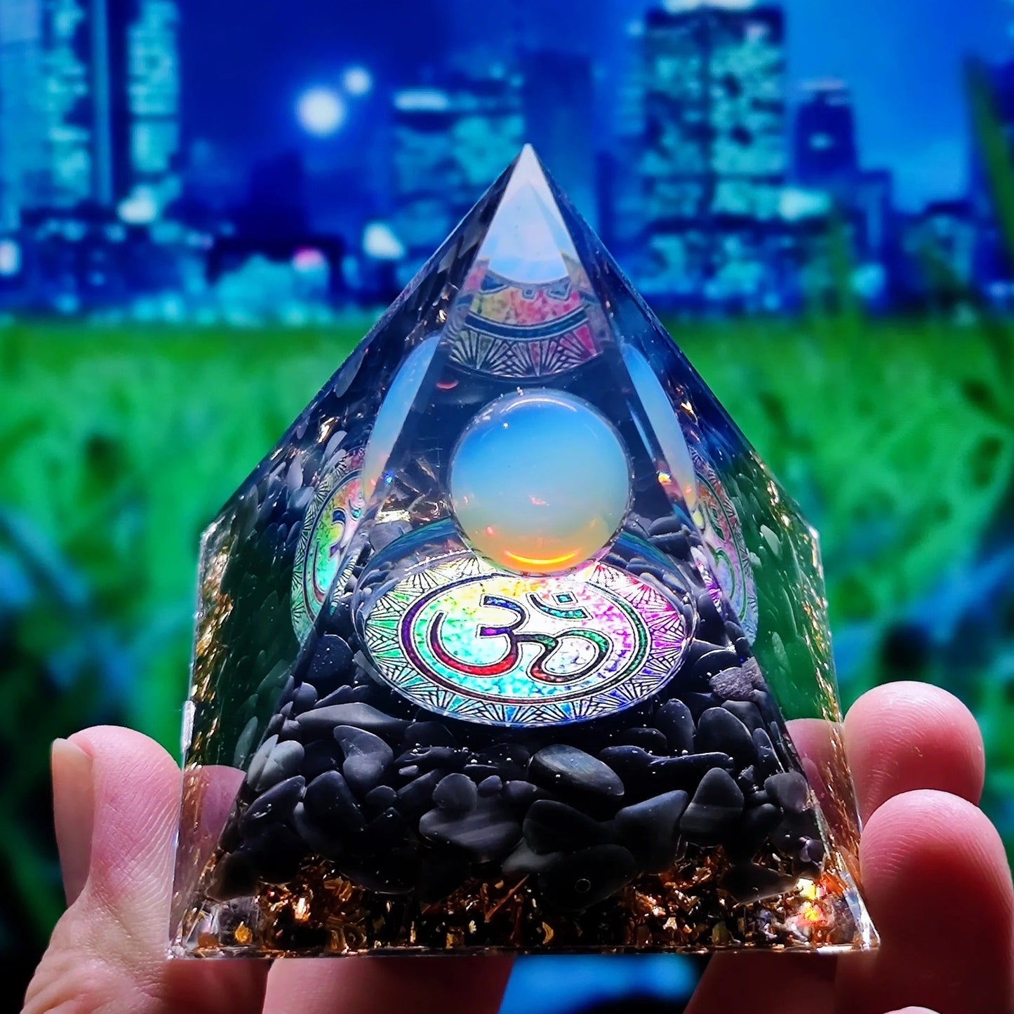 Lunar Orgone Pyramid